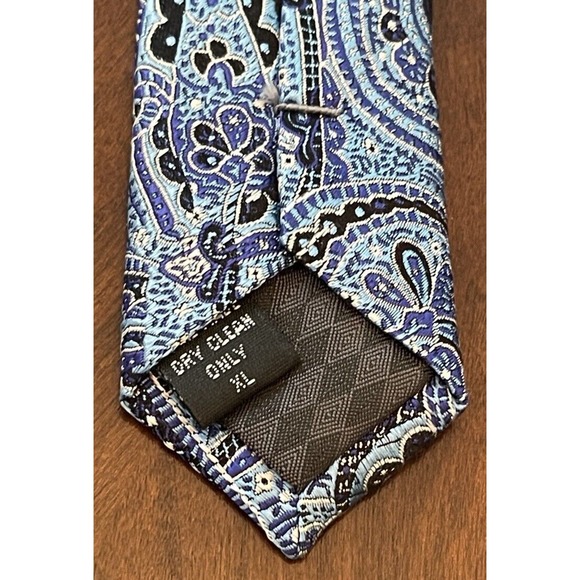 Murray’s Blue Hand Made 100% Silk Men’s Neck Tie Made In China - Picture 7 of 9